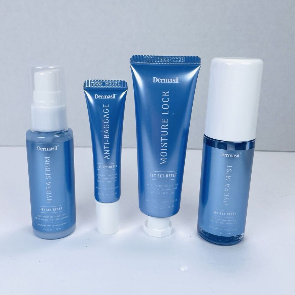 Dermasil JET SET RESET Hydramist Moisture Lock Hydra Serum Anti Baggage Serum